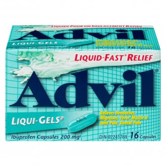 Advil Liqui-Gels, 16 Capsules